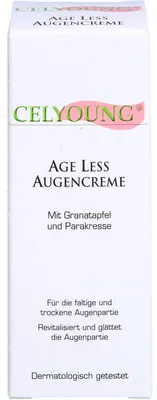 Produktbild von CELYOUNG Age Less Augencreme mit Granatapfel, 15 ml Creme