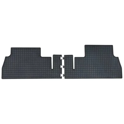 Produktbild von für Peugeot Partner ab 09/2018 Passform Hinten PETEX Gummimatten 2-teilig schwarz Allwettermatten Gummifußmatten