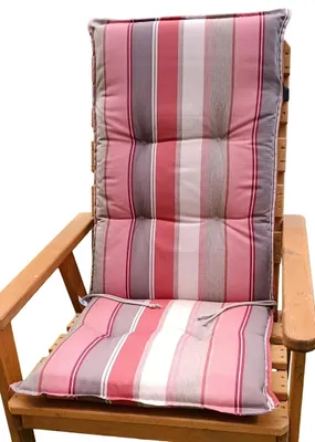 Produktbild von Hochlehnerauflage Hochlehner Auflage Kissen Polster Karina Gr. 120 x 50 cm Caribe