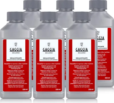 Produktbild von Gaggia Milano Entkalker 250ml - Geeignet für alle Kaffeevollautomaten (6er Pack)