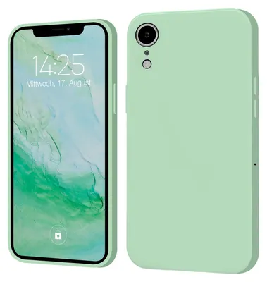 Produktbild von Hülle für Apple iPhone XR Case Cover Bumper Smartphone Softgrip Schutzhülle Farbe: Türkis