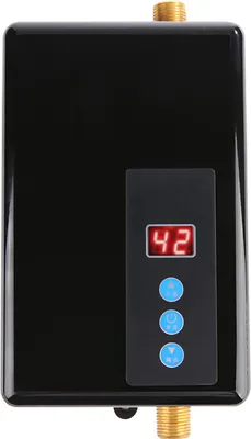 Zdjęcie produktu dla 220V 5.5KW Mini Natychmiastowy Elektryczny Podgrzewacz Wody Bezzbiornikowy Prysznic System Ciepłej Wody Kuchnia Czarny