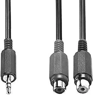 Immagine prodotto di Cavo adattatore stereo con spina jack jack da 3,5 mm 2 RCA