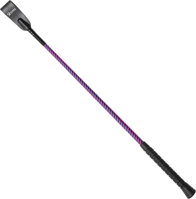 Produktbild von Shires - Reitgerte, Mit Gewinde, Leder ER281 (53,34 cm) (Marineblau/Himbeere)