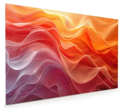 Produktbild von Küchenrückwand Spritzschutz Glas mit Motiv Farbwirbel 40 x 40 cm
