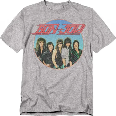 Image de Bon Jovi - T-shirt « Bon Sphere » pour hommes/femmes Unie TV23339 (XL) (Sportif Heather)
