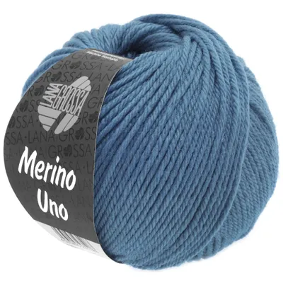 Produktbild von Lana Grossa - Merino Uno 0027 jeansblau