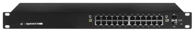 Immagine prodotto di Ubiquiti Networks ES-24-250W, IEEE 802.3af, IEEE 802.3at, L2/L3, Gigabit Ethernet (10/100/1000), Nero, 1U, 50/60 Hz