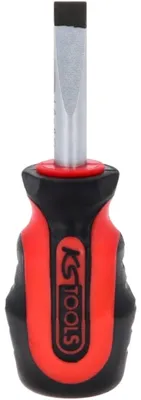 Produktbild von KS Tools  ERGOTORQUEplus Schlitz-Schraubendreher, kurz, 8mm, 159.1124