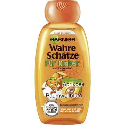Obrázok produktu pre Garnier Wahre Schätze Detský šampón Apricot bez silikónov 250ml