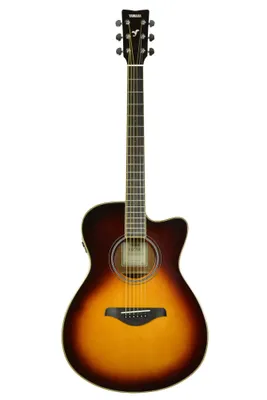 Productafbeelding van YamahaTA akoestische gitaar, bruine sunburst finish
