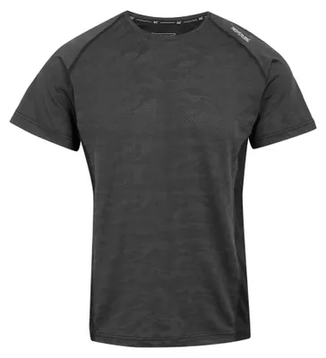 Produktbild von Regatta - "Corballis II" T-Shirt für Herren RG11575 (S) (Asche/Schwarz)