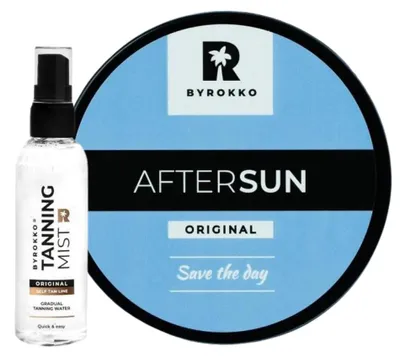 Immagine prodotto di Byrokko After Sun Crema Doposole 180 Ml + Spray Autoabbronzante 100 Ml Set Per L'Abbronzatura