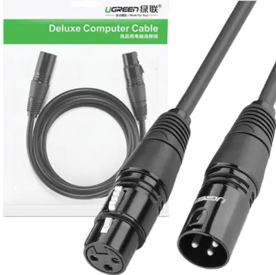 Image de Ugreen Av130 Female to Male Xlr Cable - 5M (Black)