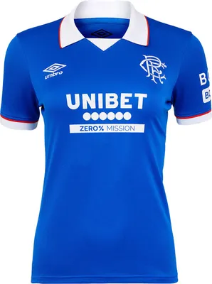 Image de Umbro - Maillot domicile « 25/26 » pour femmes, manches courtes UO2687 (44 DE) (lapis-lazuli)