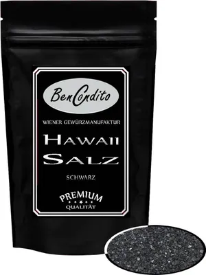Produktbild von Schwarzes Hawaii Salz 500 Gramm