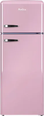 Produktbild von Amica Kühl-/Gefrierkombination KGC 15636 P, 208 l, ST, 40 dB, 2,5 kg/24h, , Farbe Rosa