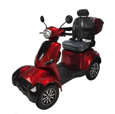 Produktbild von Seniorenmobil Mobility Scooter 1000W 60V 30AH 25km/h Elektromobil COC EEC Rot