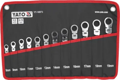 Obrázok produktu pre Súprava kombinovaných kľúčov 6-19 mm 12-dielna