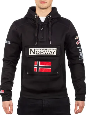 Produktbild von Geographical Norway Herren Pullover Gymclass Black XL