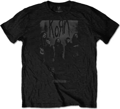 Produktbild von Korn - "Knock Wall" T-Shirt für Herren/Damen Uni RO1984 (M) (Schwarz)