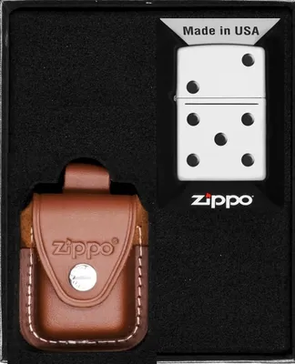 Produktbild von ZIPPO Feuerzeug DOMINOS DESIGN Geschenkset Nr. 2