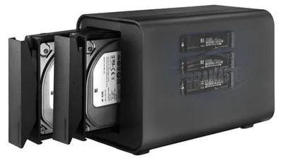 Obrázek produktu pro TerraMaster D5 HYBRID, 1,3 kg, Desktop, Černá
