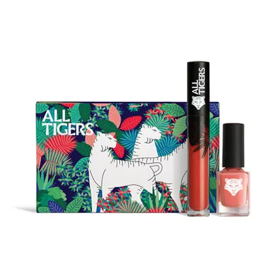 Produktbild von Set : Natürlicher & veganer flüssiger Lippenstift