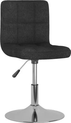 Produktbild von vidaXL Esszimmerstühle 6 Stk. Drehbar Schwarz Stoff