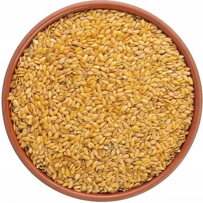 Produktbild von 15 kg Leinsamen, goldene Leinsamen, gelbes Müsli, Backen 15 kg