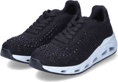 Produktbild von Rieker Damen Low Sneaker Schwarz Synthetik Größe: 38