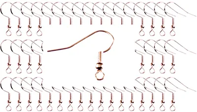 Produktbild von Ohrringe selber machen 300 Ohrhaken Rohlinge Miniblings Fischhaken DIY rosegold