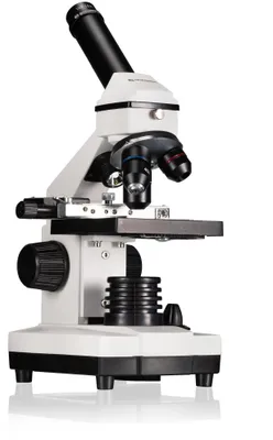 Produktbild von Bresser Optics NV 20X-1280X, Optisches Mikroskop, Schwarz, Weiß, Kunststoff, 1280x, 20x, LED