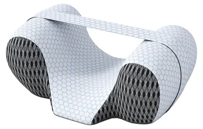 Produktbild von Ergonomisches, Atmungsaktives Kissen für Rückenschläfer und Seitenschläfer, Dunkelgrau