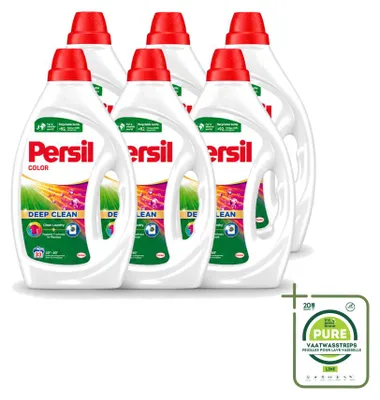 Produktbild von 6 x Persil Color Gel Flüssigwaschmittel für Buntwäsche - Großpackung - 6 Stücke