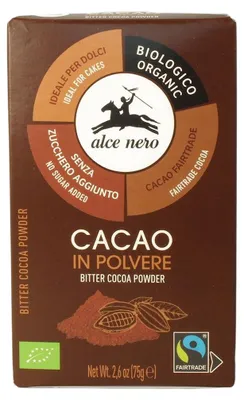 KAKAO W PROSZKU FAIR TRADE BIO 75 g - ALCE NERO