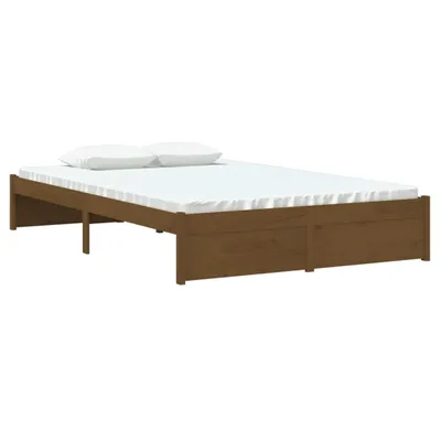 Obrázek produktu pro vidaXL Postel z masivu Honey Brown 120x190 cm