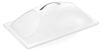 Produktbild von 2x GN Abdeckhaube mit Seitenausschnitt GN 1/1 Polycarbonat