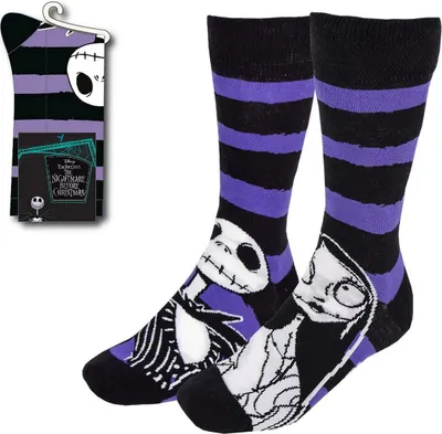 Obrázek produktu pro Noční můra před Vánoci Socken Jack & Sally 38-45