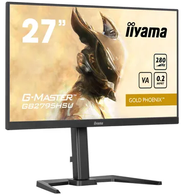 Image de IIYAMA iiyama Contrôlez le jeu avec le moniteur 27" GB2795HSU Gold Phoenix 280Hz VA