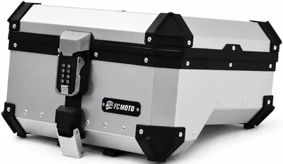 Produktbild von FC-Moto Terreno X 38 L Keyless Alu Seitenkoffer rechts mit Cutout, silber, 38 ltr.
