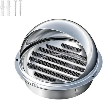 Obrázok produktu pre Ventilačná mriežka z nehrdzavejúcej ocele, určená na každodenné používanie