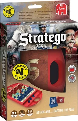 Produktbild von Jumbo Spiele 19819 - Stratego Kompaktspiel