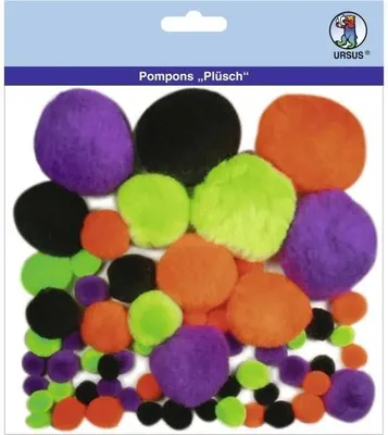 Produktbild von Pompons 'Plüsch' Motiv 08
