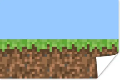 Produktbild von MuchoWow® Poster Pixel - Spiele 60x40 cm - Schlafzimmerdekoration