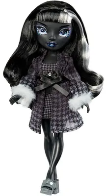 Produktbild von Rainbow High Shadow High Fashion Doll Girls' Night - Shanelle (black hair), Modepuppe, Weiblich, 4 Jahr(e), Junge/Mädchen, 260 mm, Schwarz