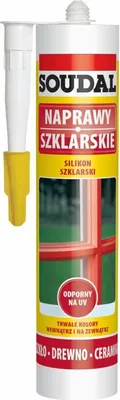 Obrázok produktu pre Silikon Szklarski Soudal 280Ml Biały