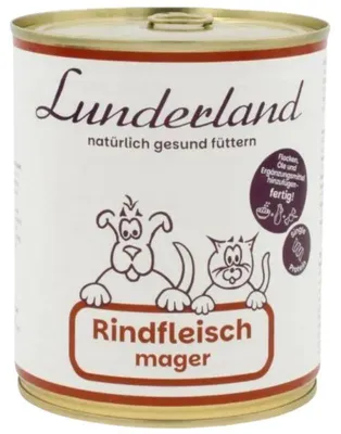 Produktbild von Lunderland 21-031-1, Adult, Rind, 800 g