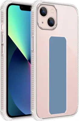 Image de Cadorabo Housse pour Apple iPhone 13 Housse en bleu Etui TPU Silikon Case Cover Standfunktion