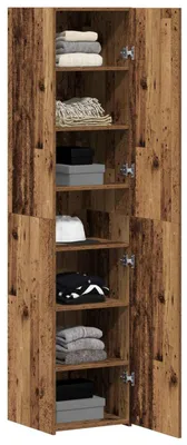 Obrázok produktu pre vidaXL Vysoká skriňa z recyklovaného dreva 40 x 42,5 x 185 cm